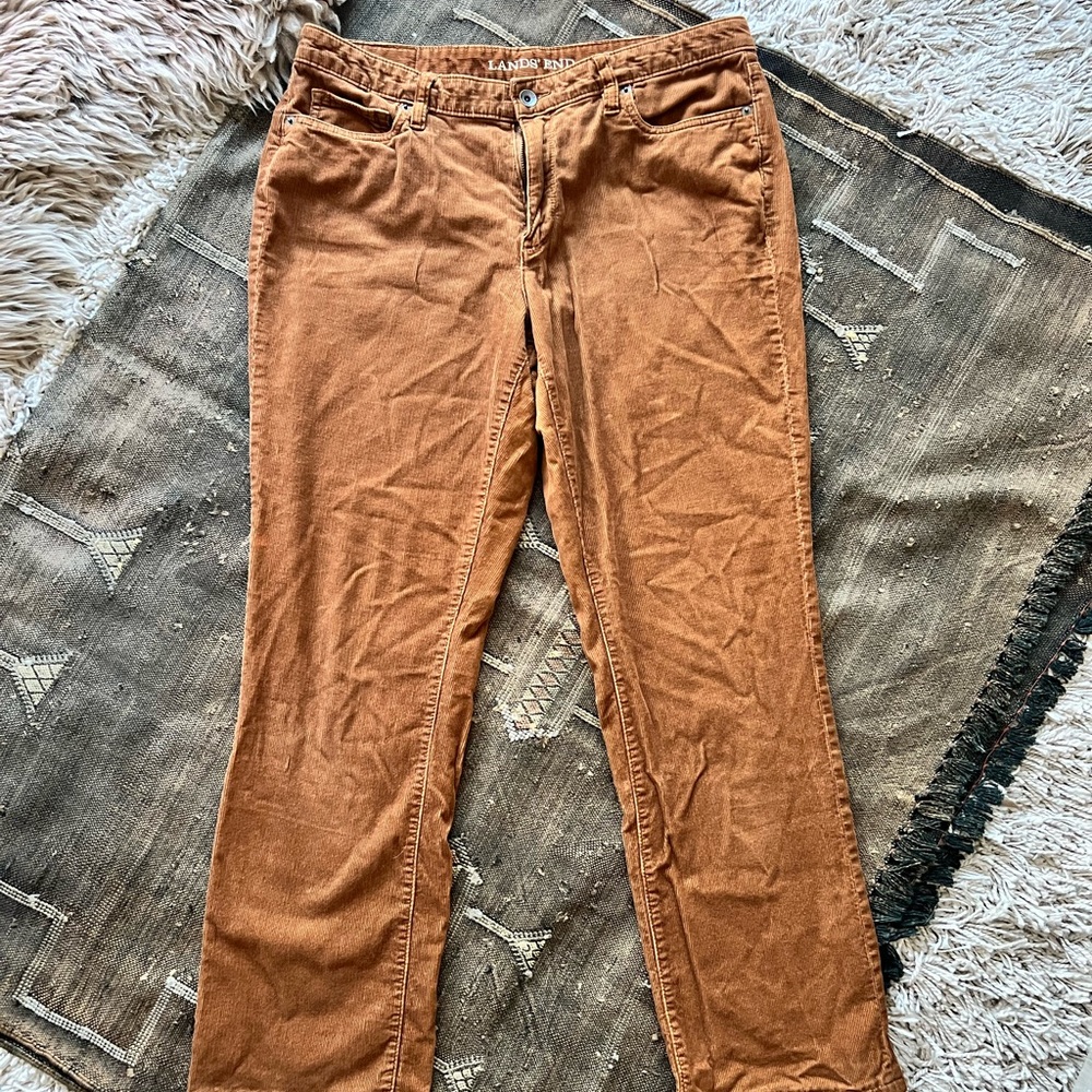 Lands' End Women's Tan Pants